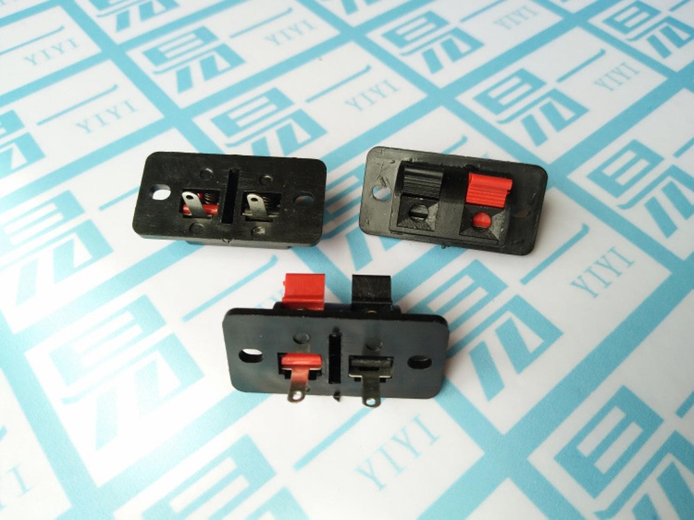 10Pack Push Release Type 2 Terminal Speaker Connector Plate Block Rated Load
