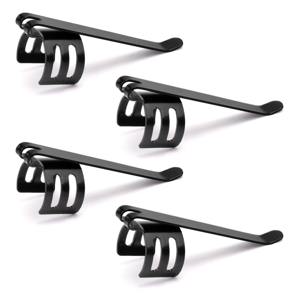 Flashlight Clips Compatible with Streamlight Stylus Pro and Microstream Black