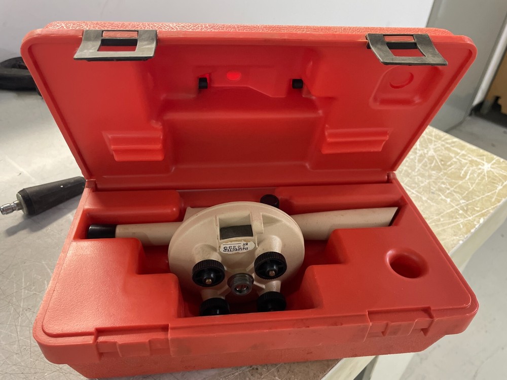 DAVID WHITE INSTRUMENTS LP6-20 SIGHT LEVEL WITH ORIGINAL CARRY CASE