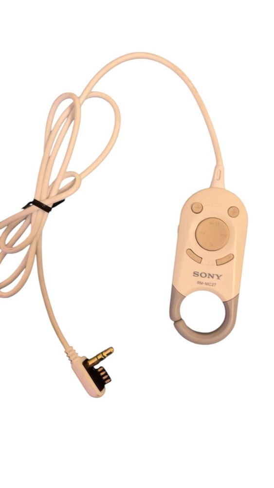 Remote Control RM-MC27 For Sony CD MD Player walkman-Universal -White