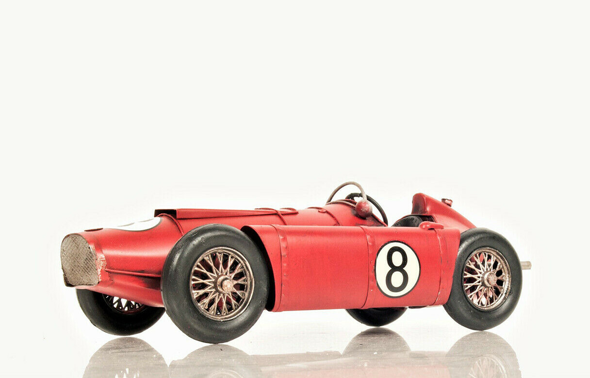 1954 Ferrari Lancia D50 Metal Model 13" Grand Prix Formula One Racing Car New