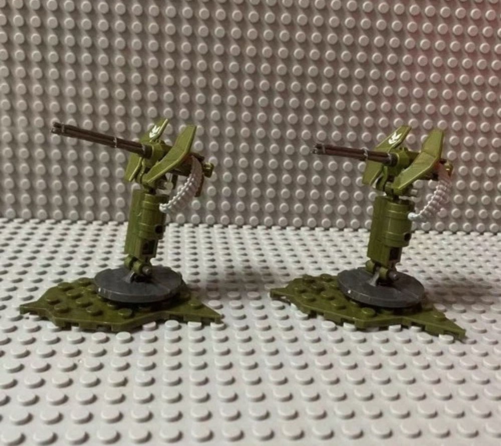 MEGA BLOKS CONSTRUX Halo machine gun (Rotatable) x2