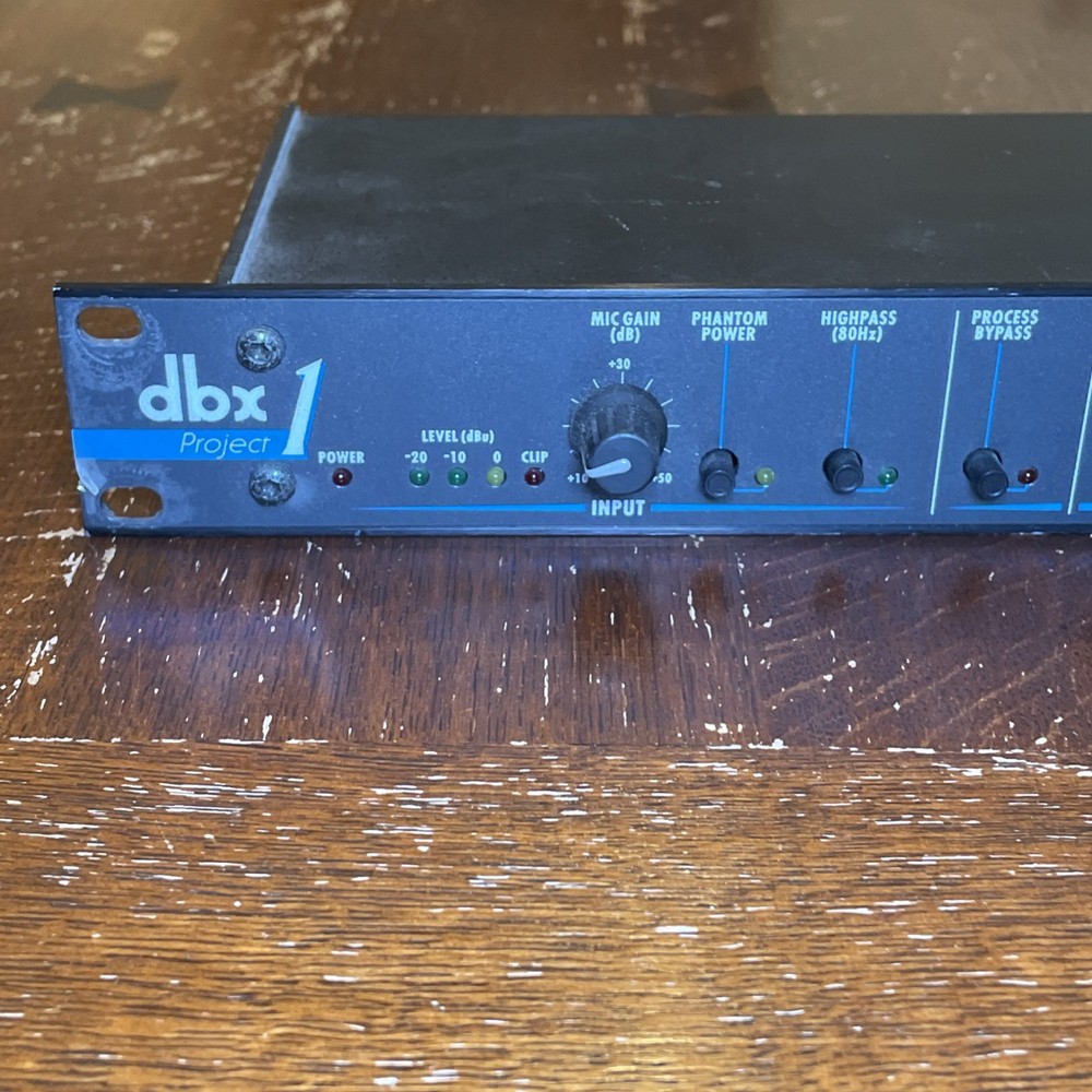 DBX 286 Microphone Processor - Untested, Assumed For Parts/Repair