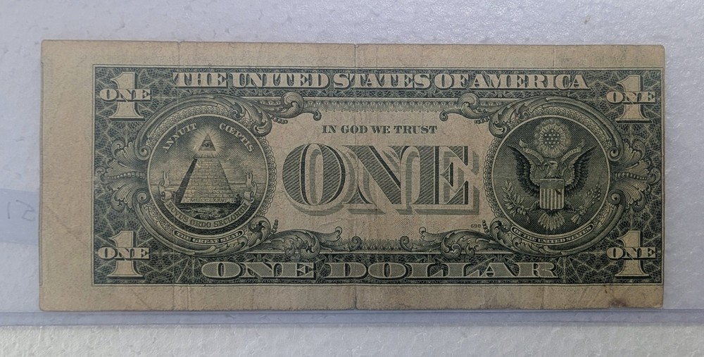 1981 $1 FRN — Major Miscut with Two‑Sided Design Intrusions Missing Borders