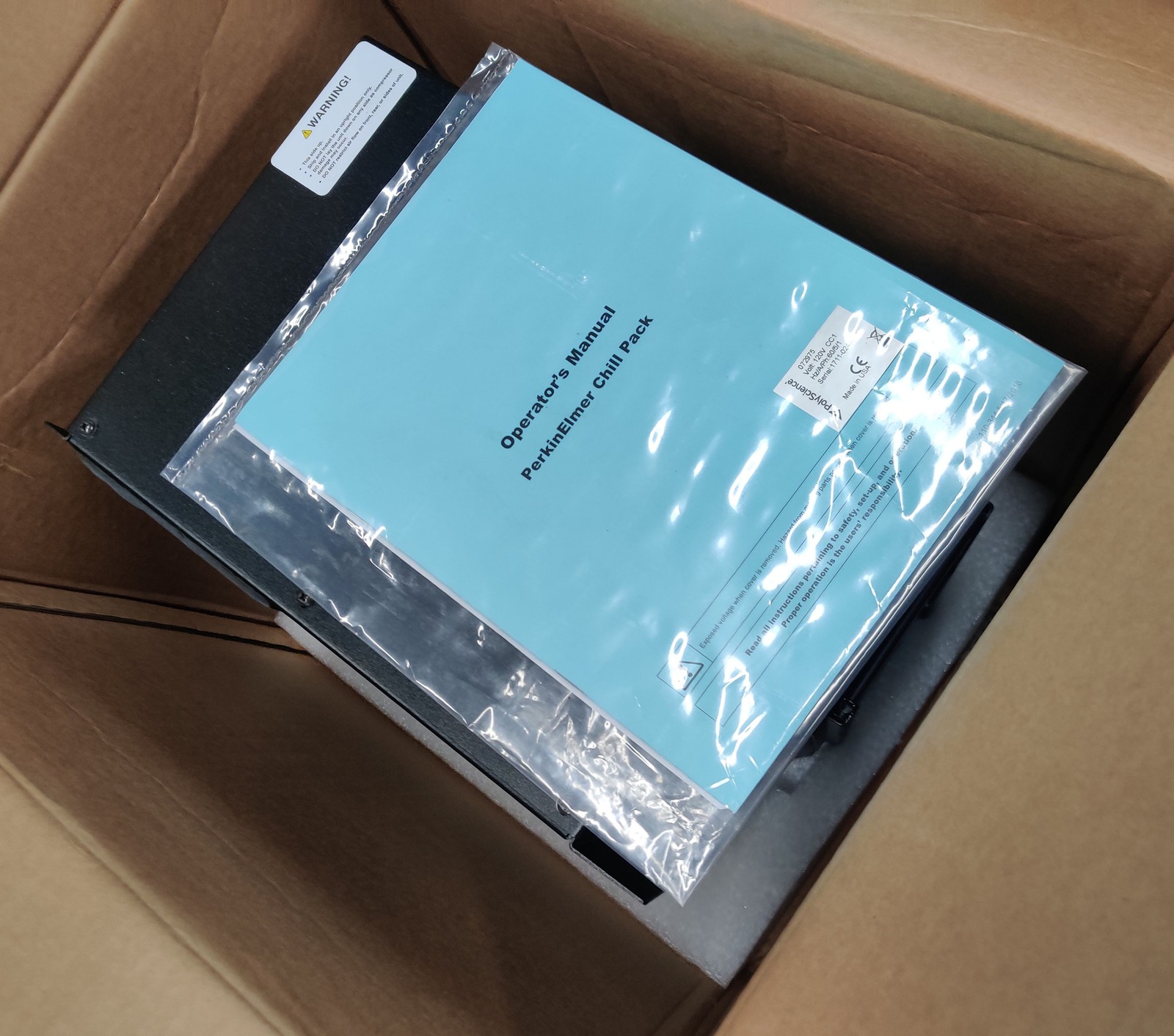 PolyScience Chiller Pack 120V 250W 12°C 072975 for PerkinElmer ICP OES NEW