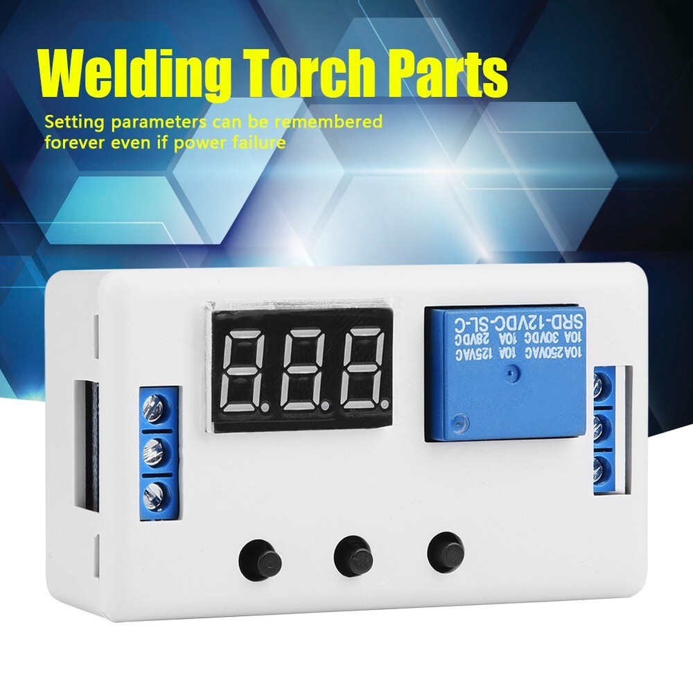 12V LED Display Adjustable Timer Relay Automation Control Switch Module