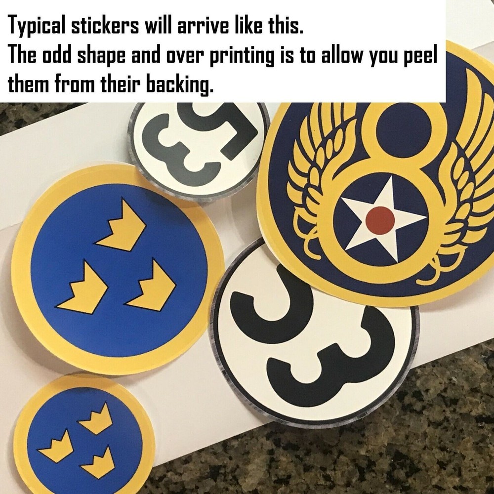 8 Empi waterproof Bumper/window Stickers/Decals