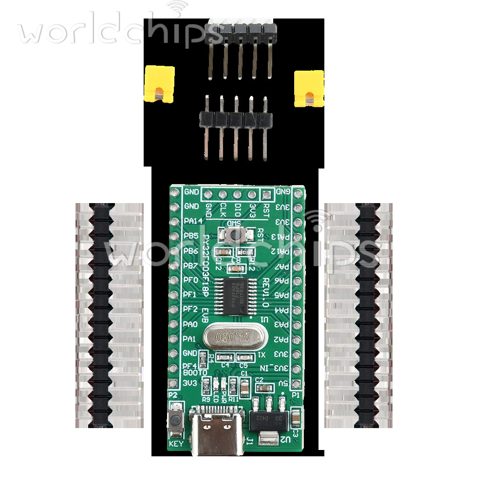 10x PY32F003F18P6TU Development Board PY32F003 Microcontroller Development Board