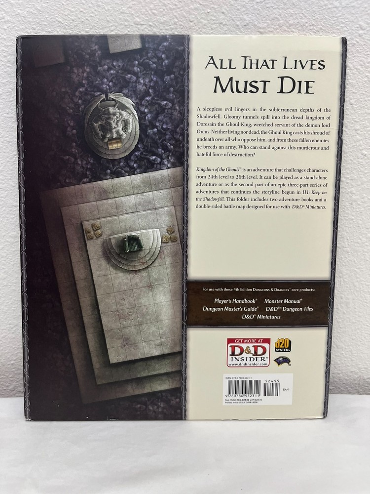 Dungeons and Dragons 4e E2 Kingdom of the Ghouls Module
