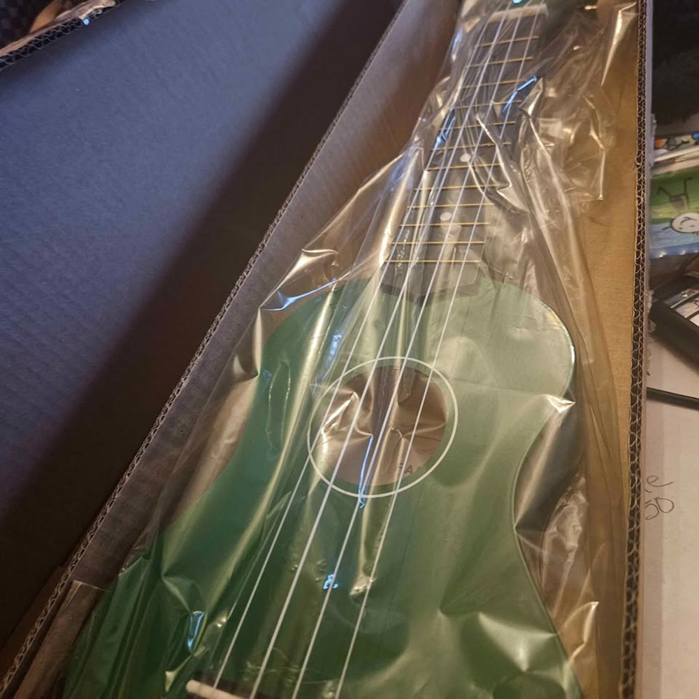 Green Ukulele