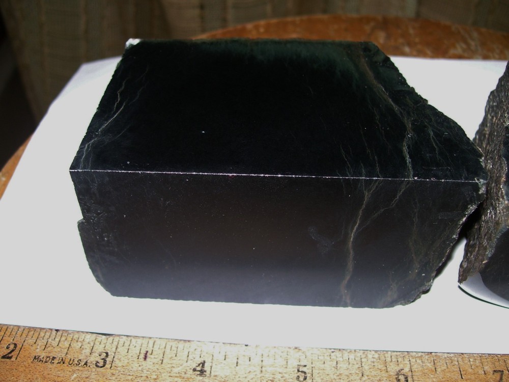 Wyoming Black Jade Rough