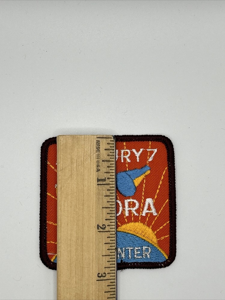 NASA Mercury 7 Aurora Carpenter Patch P274D2 MR ALE