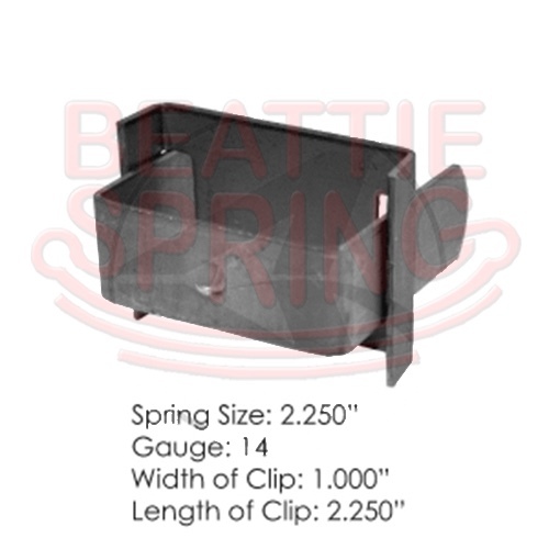 Leaf Spring Clip Strap 2-1/4"