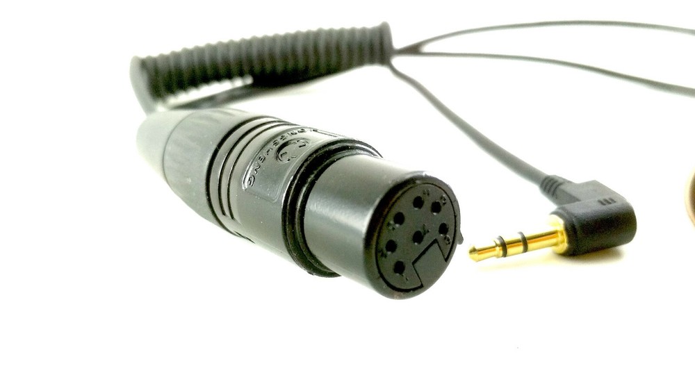 Breakaway Cable ENG Remote Sound Devices Hinterband Spiral Cable