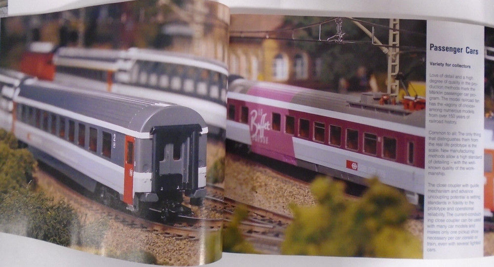 MARKLIN COMPLETE PROGRAM 1994/95 E MODEL RAILWAY PAPERBACK CATALOG