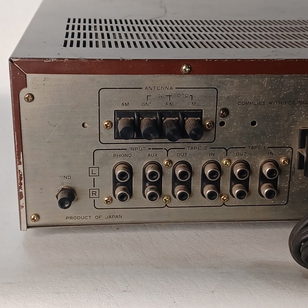 NIKKO NR-800 Receiver Silver, Tested & Working