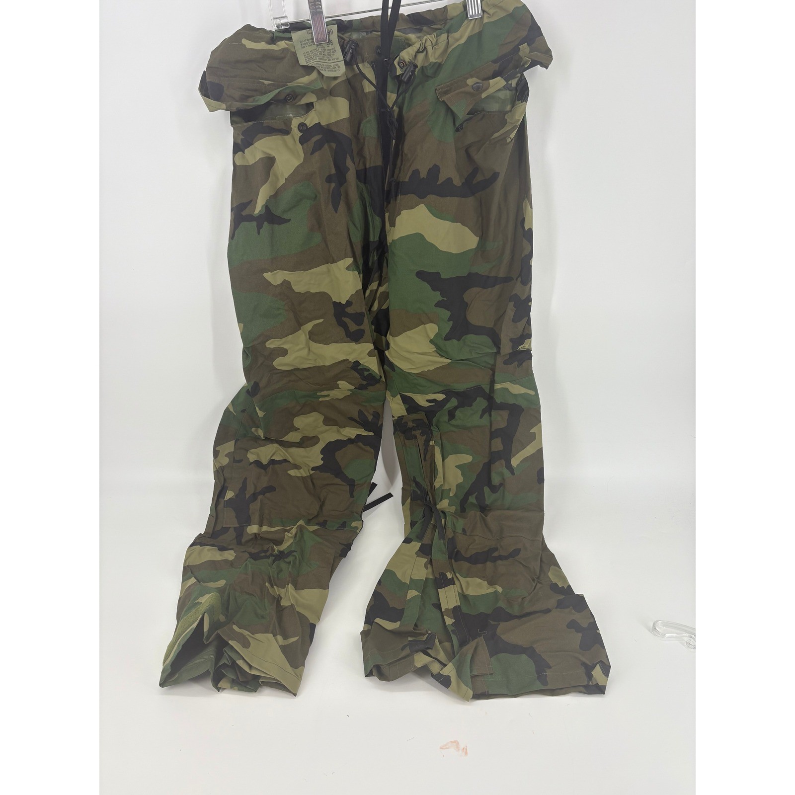 ORC Industries Trousers Improved Rainsuit Camo Military Pants Mens Small