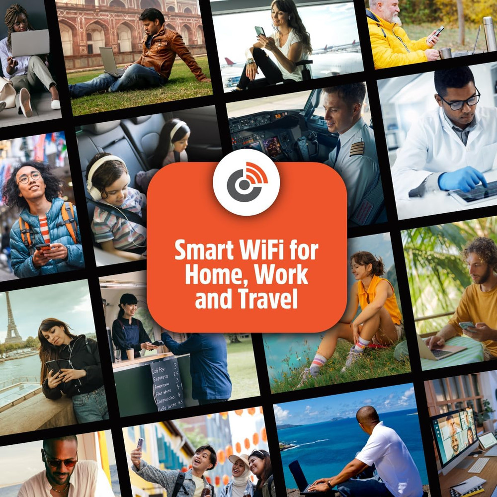 Solis Edge – 5G Hotspot Device, Bundle Includes Lifetime Data (12GB per Year) an