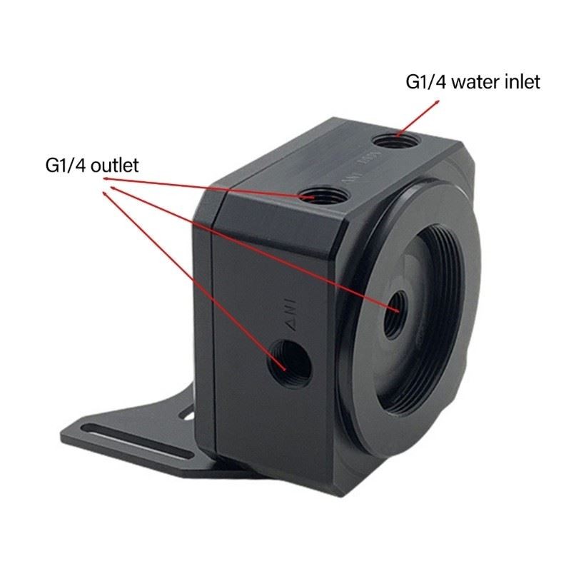 Intelligent Automatic Speed Control Pump Cover For D5 Cooling High Efficiency