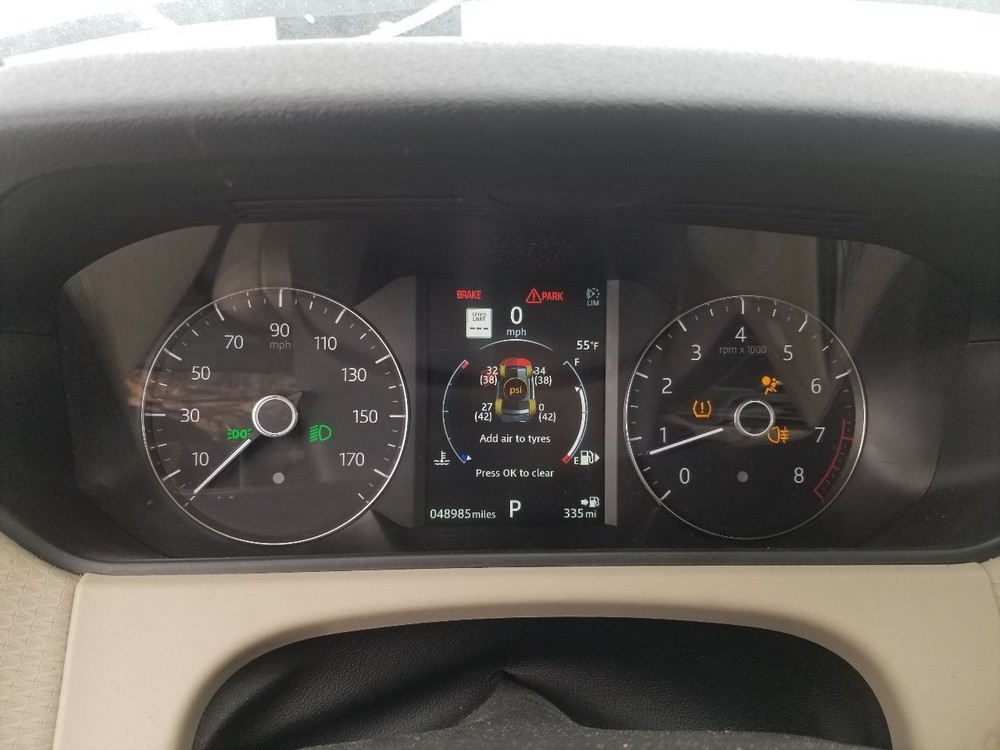 19 2019 RANGE ROVER VELAR FRONT VIEW WINDSHIELD CAMERA PROJECTOR KK8319H406BE