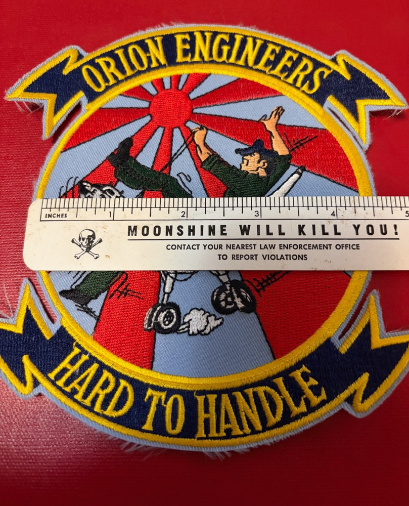 P-3 ORION Engineers hard to handle large patch
