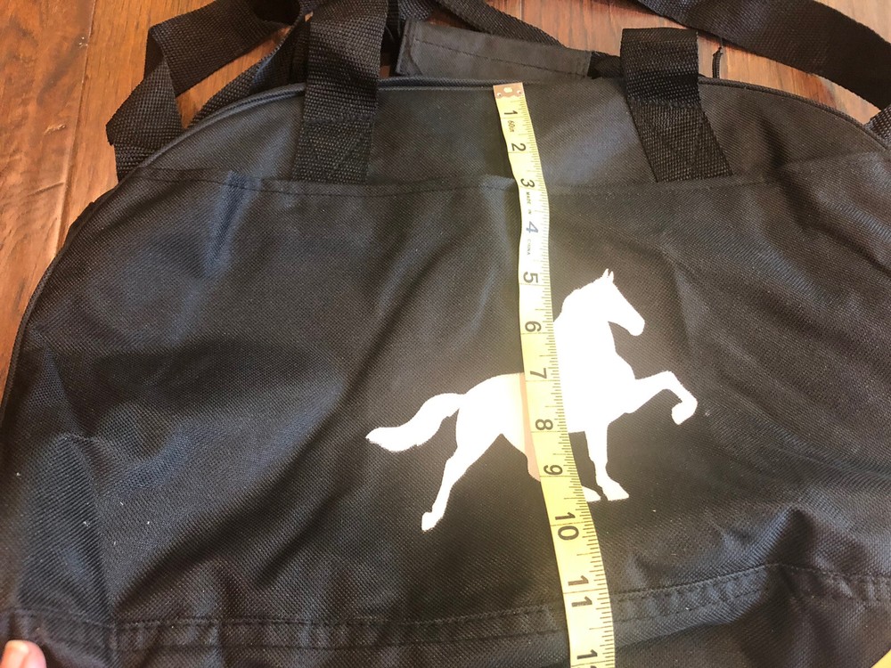 Black horse/racking horse bag
