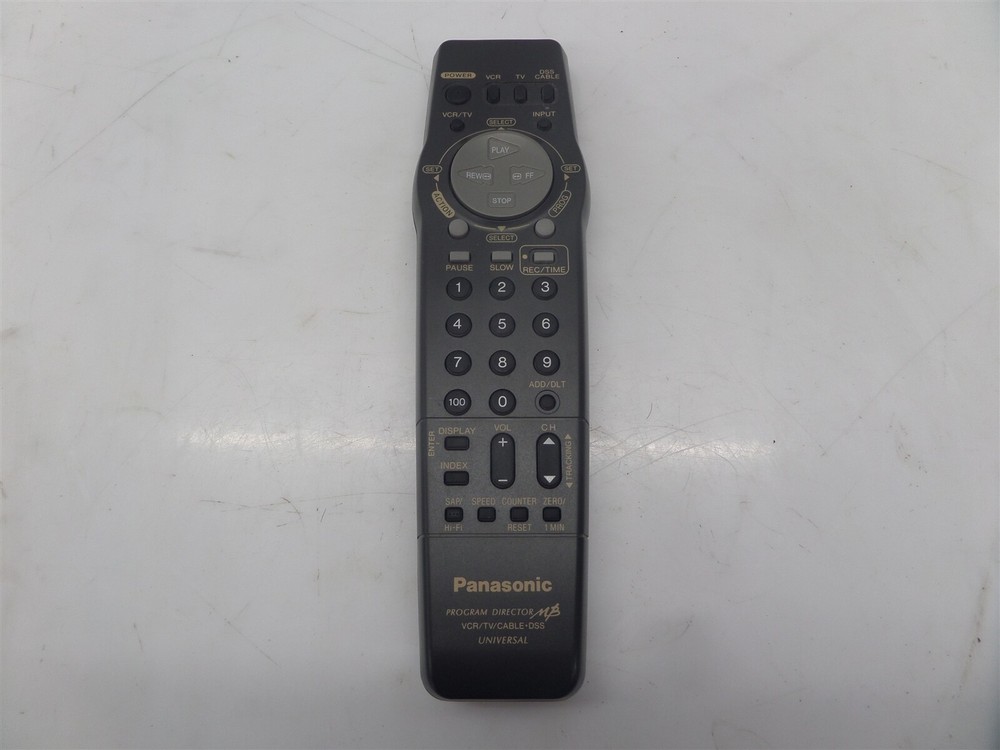 Panasonic Program Director MB Universal TV Remote Control