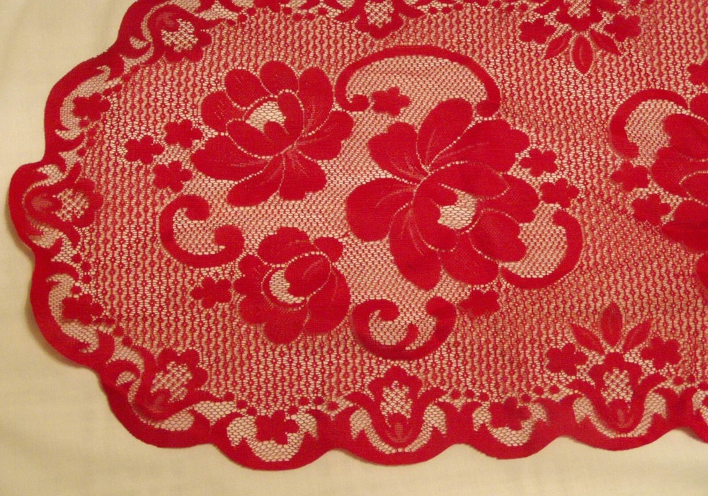 Red Table Scarf Runner