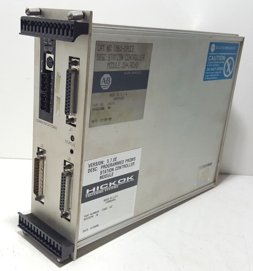 ALLEN-BRADLEY 1860-CPUCE STATION CONTROLLER MODULE, DH+, RI/O