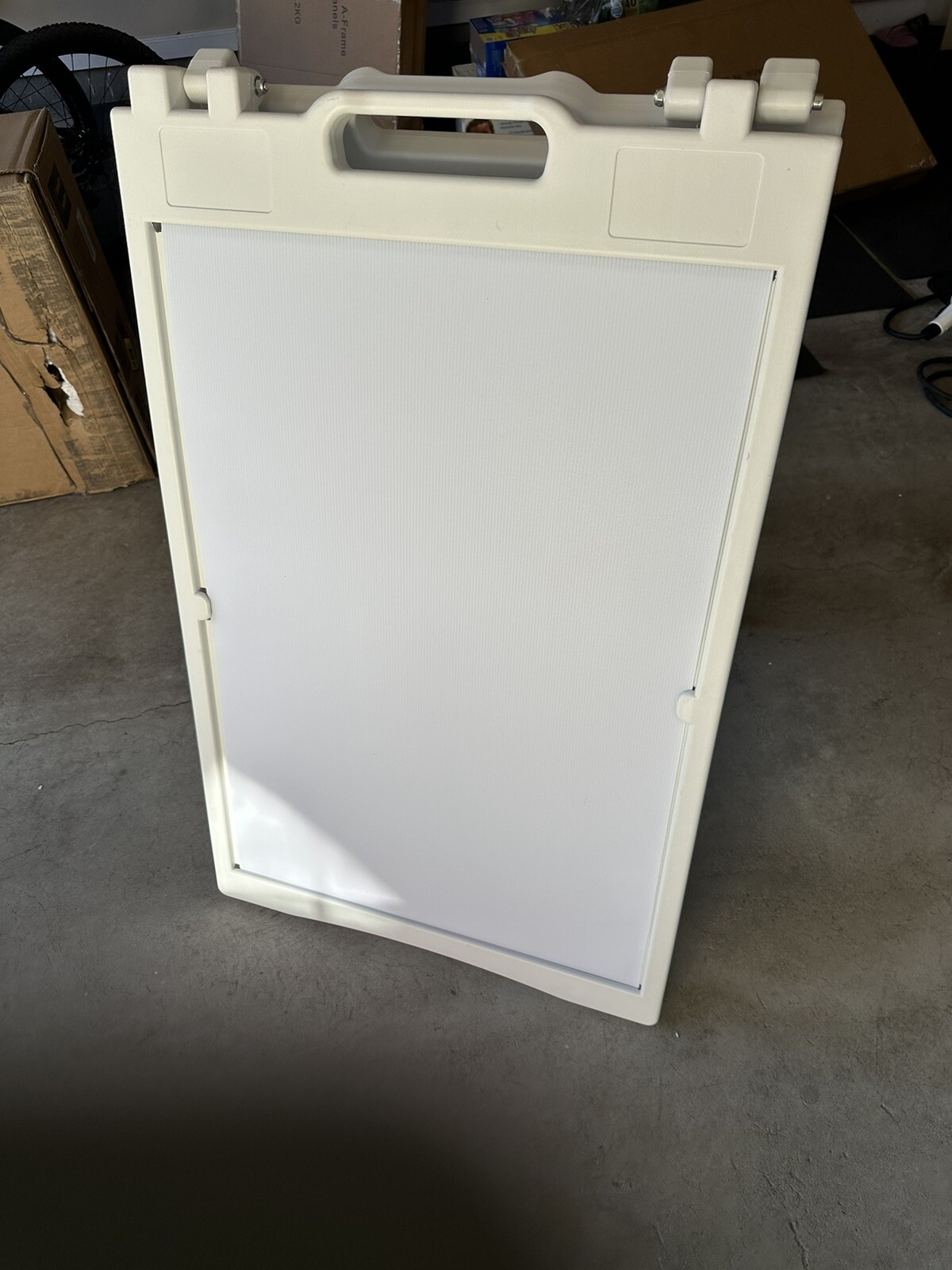 A-frame 24x36 Aframe Sidewalk Sign Sandwich Board Deluxe Signicade Quality