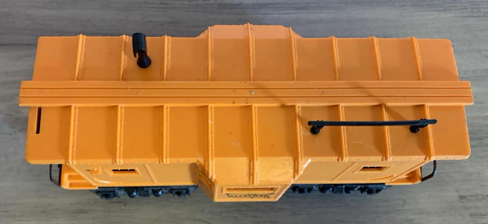 MARX train - Allstate bay window Caboose - O gauge - orange