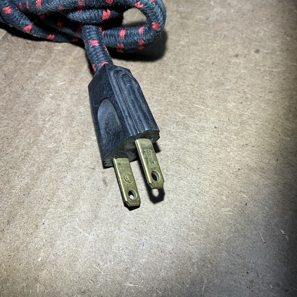 Vintage 6ft Eagle Appliance Cord with On Off Switch 1027