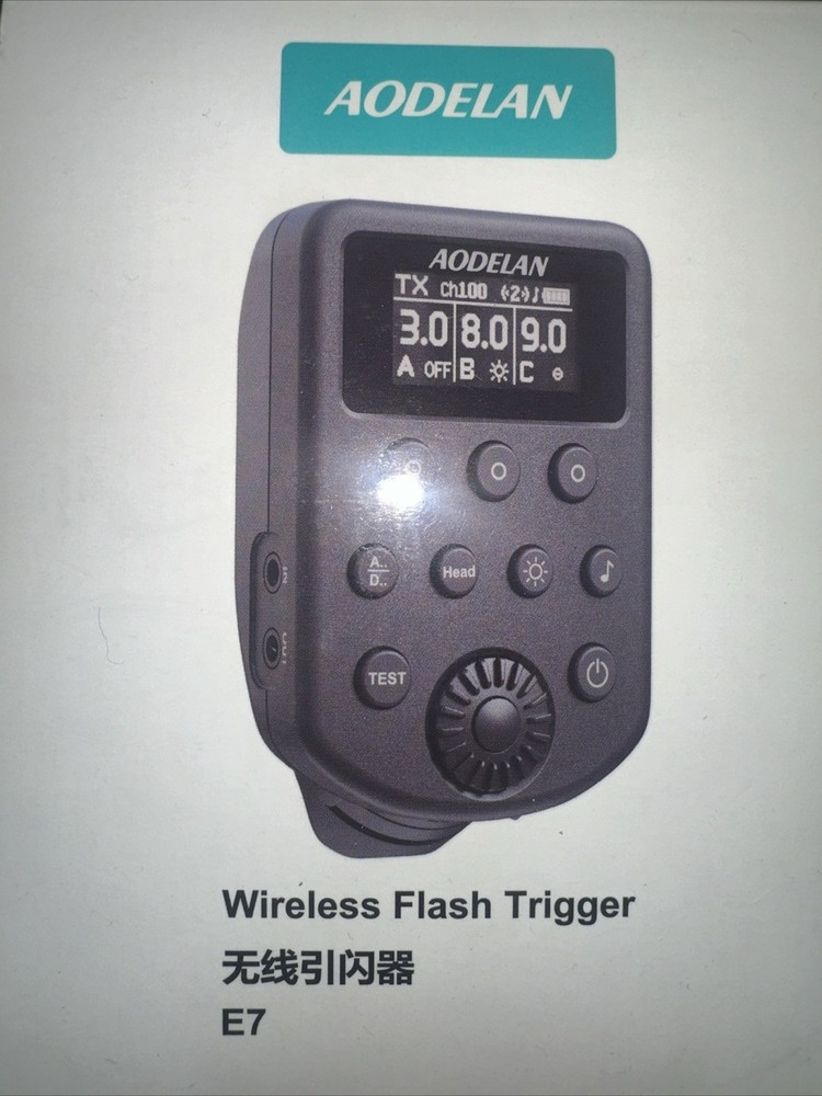 AODELAN OLED Wireless Flash Trigger for Profoto Air1 Air2 System,