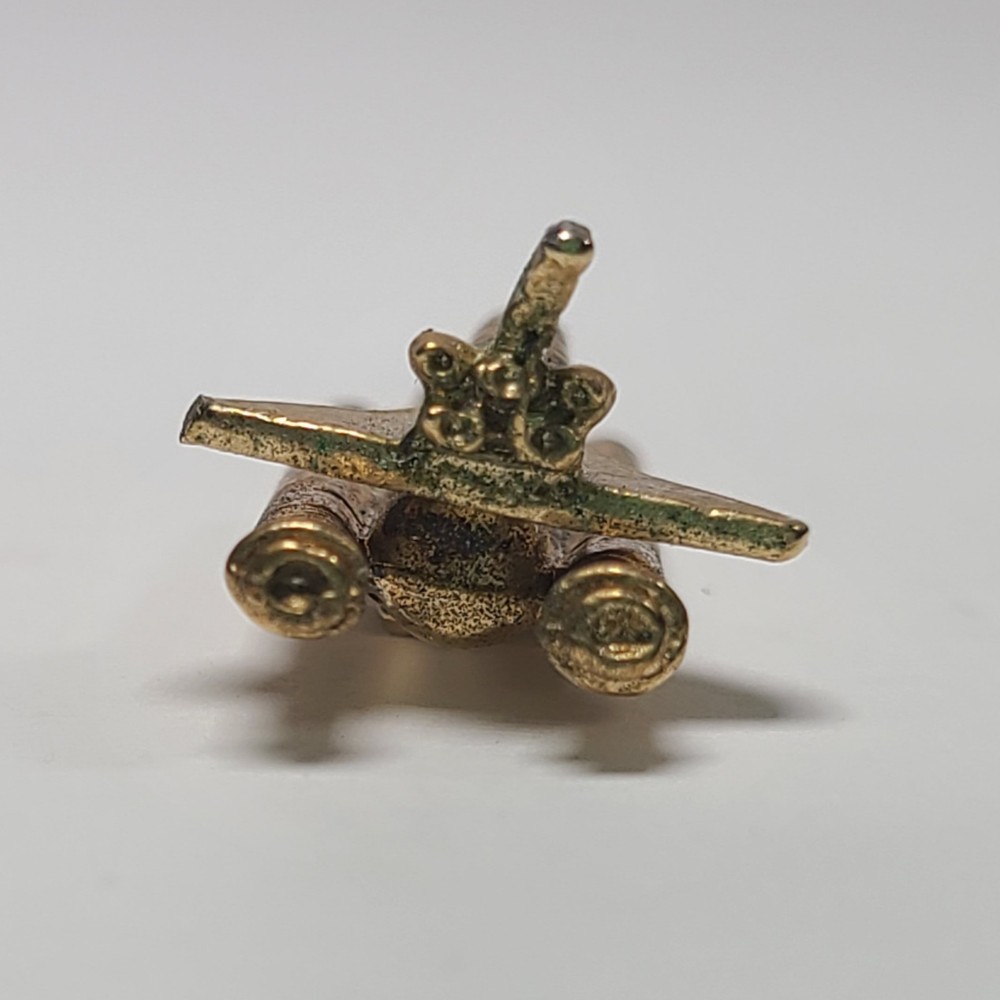 VTG Space Shuttle With Solid Rocket Boosters Collector/Lapel Pin Gold-Tone 1"