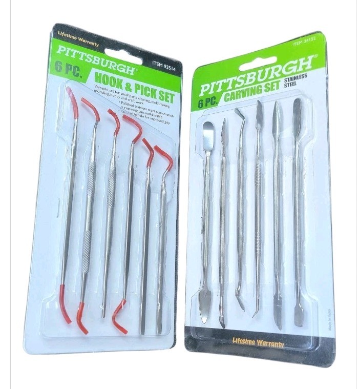 Combo Pittsburgh 12pc /Carving Set and Pick & Hook Set