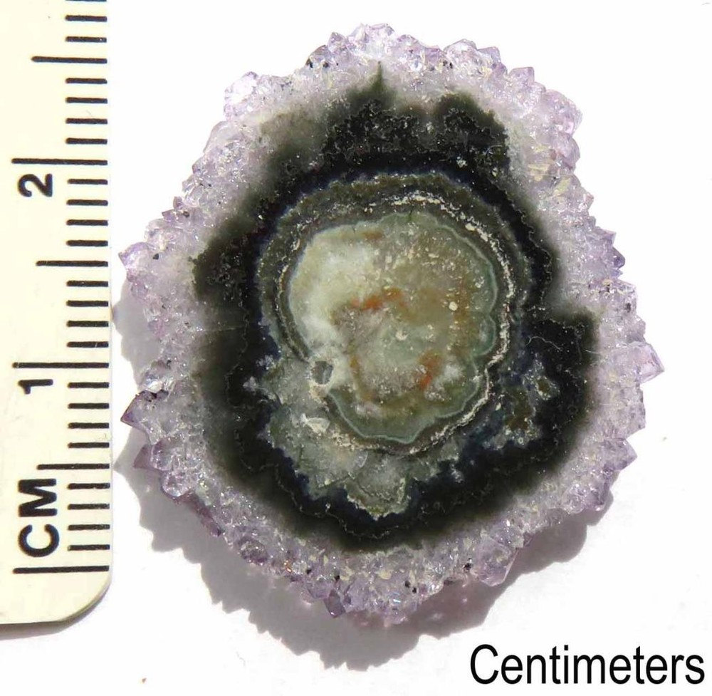 Stalactite Flower Slice Polished Both Sides VX927