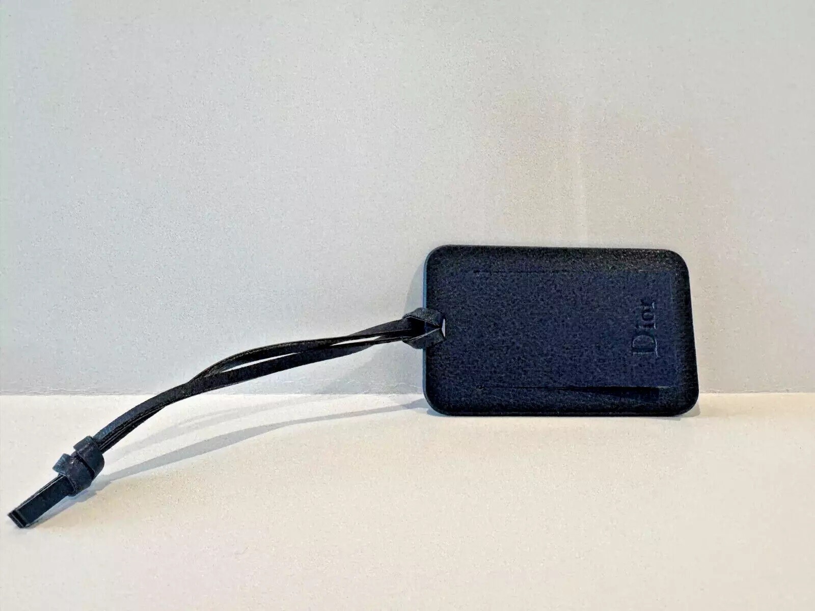 Dior Luggage Tag Navy Blue Novelty VIP Gift NEW