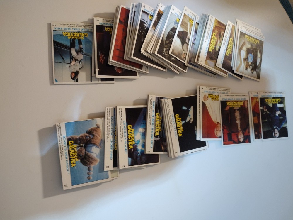 1987 Battlestar Galactica Tradeing Cards