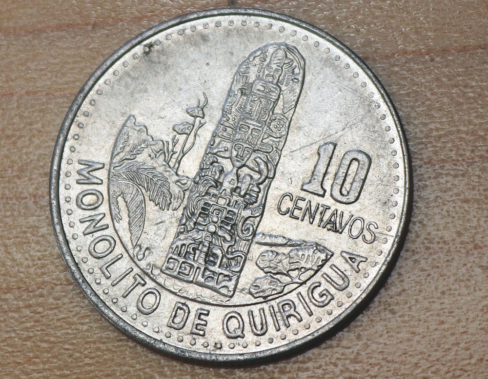 2010 Guatemala 10 Centavos