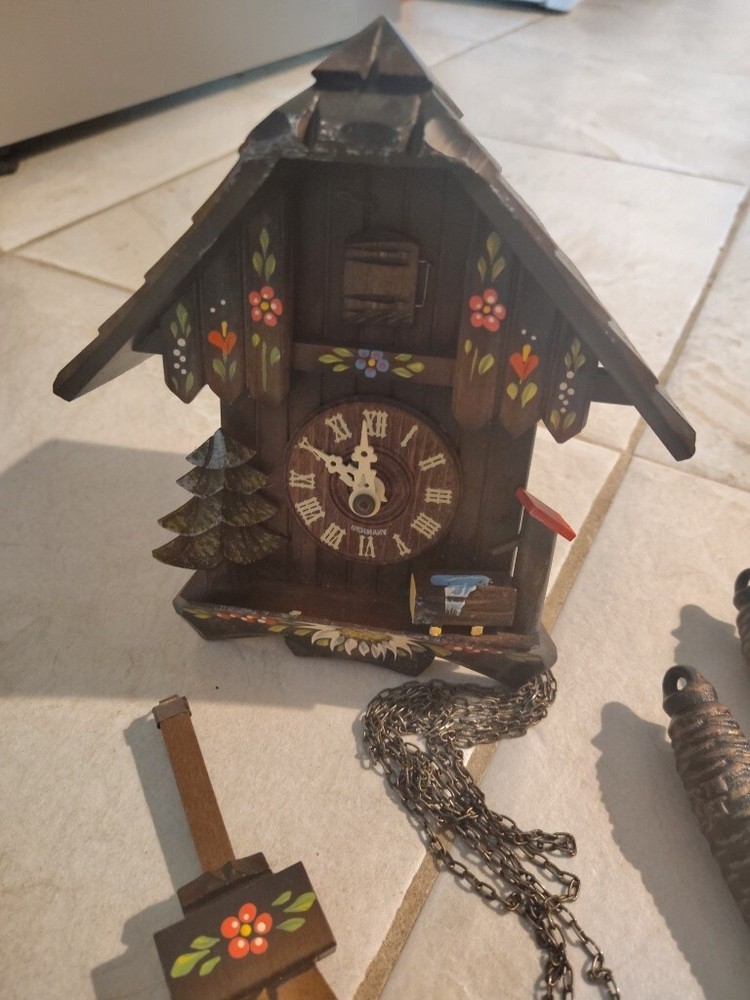 Regula West Germany Vintage Coo-Coo Clock