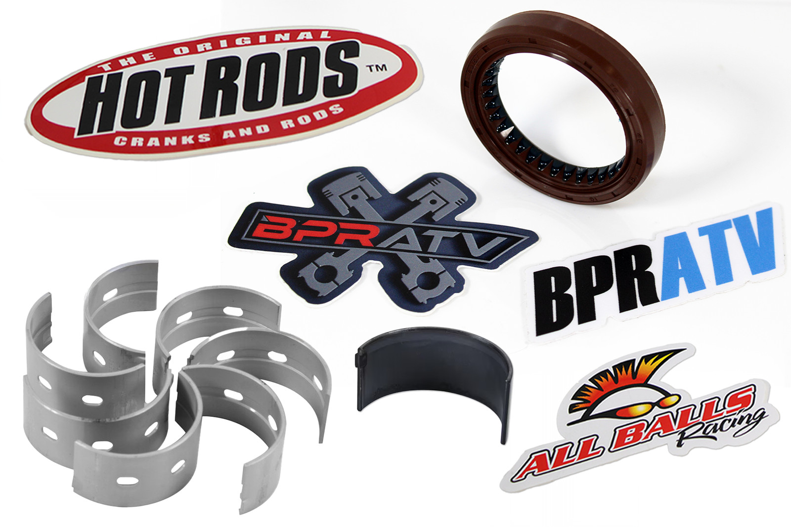 Hot Rods Crankshaft Kit Polaris RZR Turbo Bearings Seal RZR XP Turbo S 2018–2020