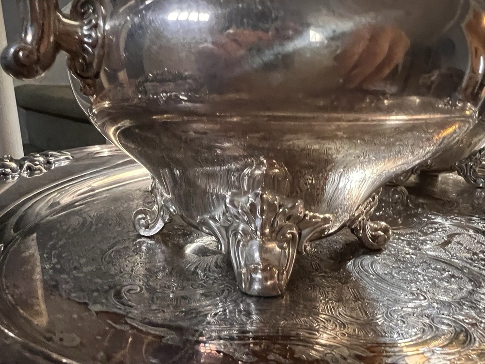 Reed Barton Regency Silver Plate Tea Service Set