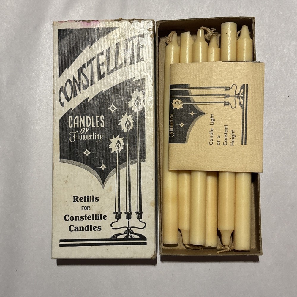 Vintage Constellite Candles