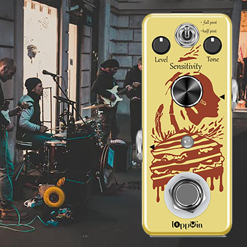 COMP Optical Compressor Pedal Classic Smooth Dynamics Control Preserves Bypass