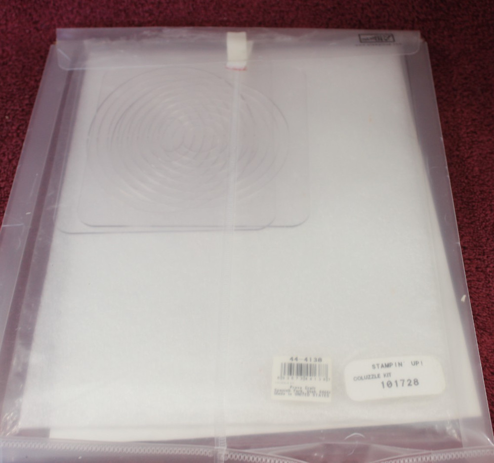 Stampin Up Coluzzle Cutting System - Circle, Oval Templates Only