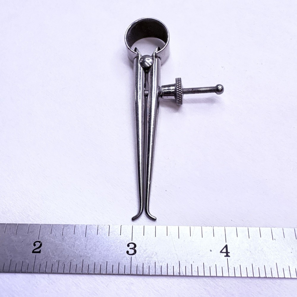 Lufkin #142 Toolmakers 2" Round Leg Inside Caliper - Excellent