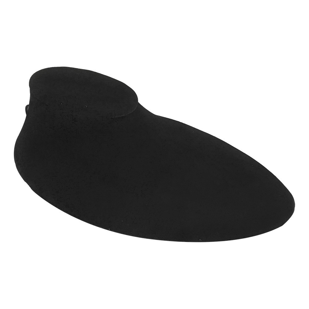 BLACK VELVET Large Bust Narrow Necklace Chain Bracelet Jewelry Holder Display