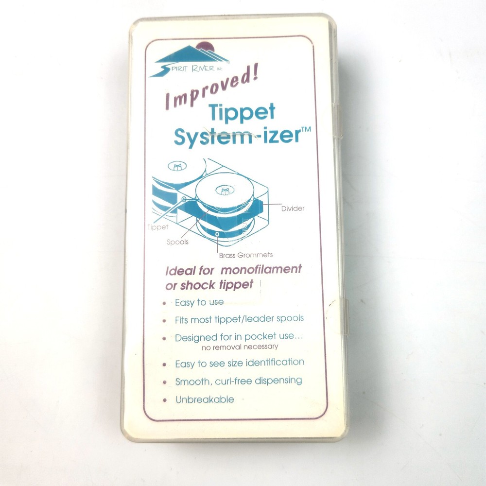 Spirit River Tippet Systemizer - 4 spool Tippet Box
