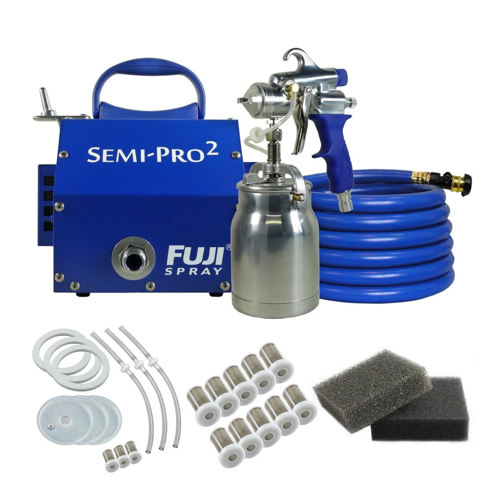 Fuji 2202 Semi-PRO 2 HVLP Spray System Bundle and Accessory Bundle