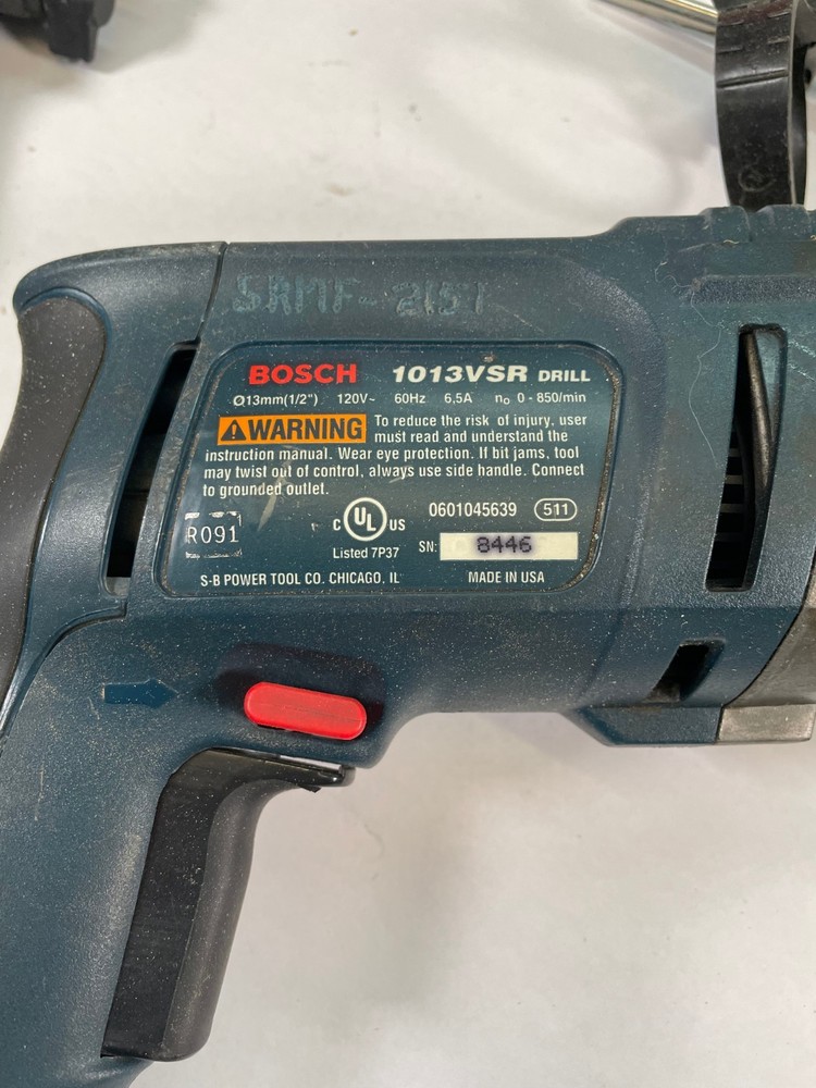 Bosch 1013VSR Drill Reversing Variable Speed Corded Heavy Duty with Case